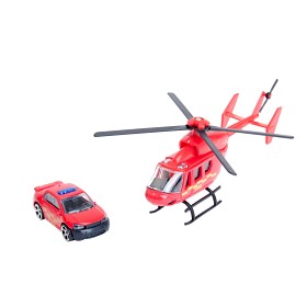 Bilde av Teamsterz Utrykningskjøretøy Helikopter og bil (Blandet utseende)