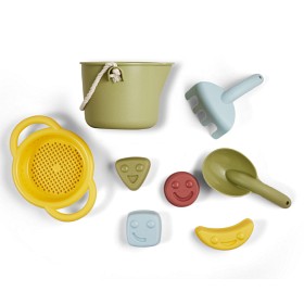 Bilde av Viking Toys Ecoline Bøttesett med sandformer (Happy Faces)