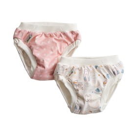 Bilde av Vimse 2-Pack Pottebukse JR 16-20 kg (Pink Dots/White Teddy)