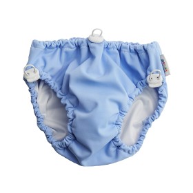 Bilde av Vimse Badebleie Drawstring L/XL 9-14kg (Light Blue)