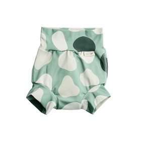Bilde av Vimse Badebleie High Waist M 7-10kg (Green shapes)