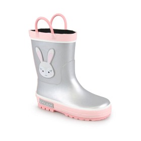 Bilde av Vincent Gummistövel Kanin (Silver Pink)