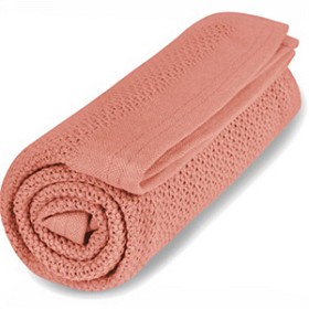 Bilde av Vinter & Bloom Teppe Soft Grid Eko (Clay Coral)