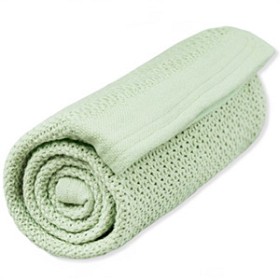 Bilde av Vinter & Bloom Teppe Soft Grid Eko (Tender Green)