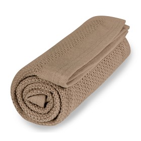 Bilde av Vinter & Bloom Gitterteppe EKO (Almond Beige)