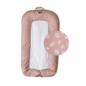 Bilde av Vinter & Bloom Nordic Leaf Babynest (Misty Rose)