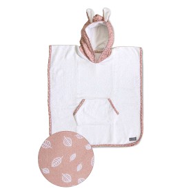 Bilde av Vinter & Bloom Nordic Leaf Badponcho (Misty Rose)