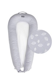 Bilde av Vinter & Bloom Babynest Nordic Leaf (Blå)