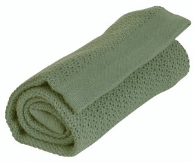 Bilde av Vinter & Bloom - Teppe Soft Grid Eko Gallerfilt (Forest)
