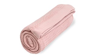 Bilde av Vinter & Bloom - Teppe Soft Grid Eko Gitterteppe (Chrystal Pink)