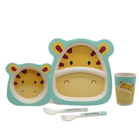 Bilde av Virgel Baby Bambuservis (Giraff)