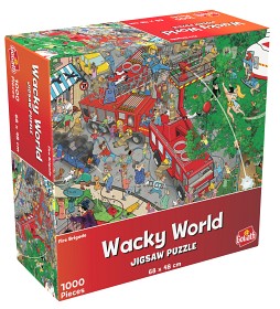 Bilde av Wacky World Pussel Fire Brigade 1000-bitar