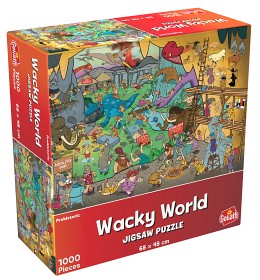 Bilde av Wacky World Pussel Prehistoric 1000-bitar