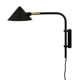 Bilde av Watt & Veke Vägglampa Kelly Kort (Svart)