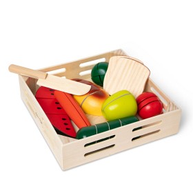 Bilde av Melissa & Doug Brød, frukt og grønnsaker i tre