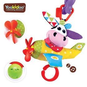 Bilde av Yookidoo Tap 'N' Play Musical Plane Ku
