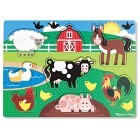Melissa & Doug - Knoppussel Bondgårdsdjur
