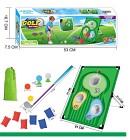 Golfsett og kastpåsespill 2in1