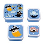A Little Lovely Company Snackbox 4-pack Pirates