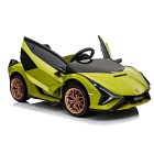 Azeno Elektrisk kjøretøy Lamborghini Sian (grønn)