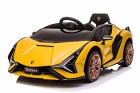 Azeno Elektrisk kjøretøy Lamborghini Sian (Gul)