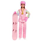  Barbie Deluxe Career Snowboard dukke