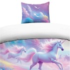 Borganäs Dynetrekksett 150x210 cm Unicorns