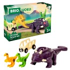 BRIO World 36082 Dinosaurie Attack Set