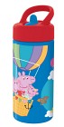 Greta Gris Vannflaske 410 ml (Blå)
