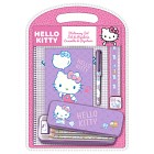 Hello Kitty Skrivesett med pennal og notatbok (Rosa)
