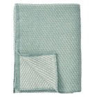 Klippan Yllefabrik Ullpledd Midi Velvet (Duck Egg Blue)