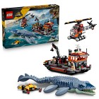 LEGO Jurassic World 77983 Dinosaurangrep med båt og mosasaurus
