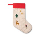 Liewood Basil Julestrømpe Holiday (Sandy/Red)