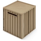 Liewood Elijah storage box w. lid Oat