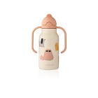Liewood Kimmie Drikkeflaske 250ml Cats and Dogs (Sandy)
