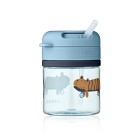 Liewood Pavia Krus med sugerør Fun (Beach Blue)