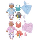 Lillan & Friends babydokker tvillinger Max & Mia 33 cm