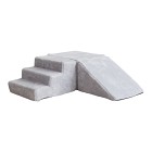 Little Louie Aktivitetsblokker Plysch (Light grey)