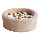 Little Louie Ballbasseng Plysch 90x30 cm (Beige)