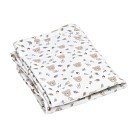 Mini Dreams Jerseyteppe Teddy Bear (Vit)
