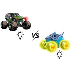 Monster Jam 1:43 Glowing Light 2-pak