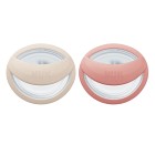 NUK Perfect Match Silikonsmokk  0-6m 2-pack (Beige/Red)