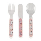 Rätt Start Mummitrollet Eng Bestikksett (Rosa)