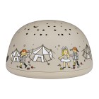 Rätt Start Pippi Långstrump Cirkus Nattlampe med stjernehimmel og musikk (Beige)