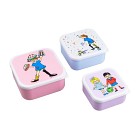 Rätt Start Pippi Langstrømpe Bursdag Snackboks 3-pk (Rosa)