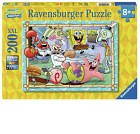 Ravensburger Svampbob New Adventures in Bikini Bottom puslespill 200-brikker