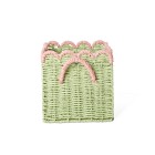 Rice Oppbevaringskurv Sammenleggbar S (Green)
