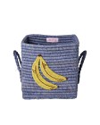 Rice Oppbevaringskurv med håndtak S (Big Banana)