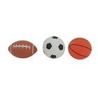 Skills 3-pakning baller Basketball Fotball Rugby