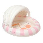 Sunnylife Oppblåsbar Babybasseng (Cotton Candy Cherry)